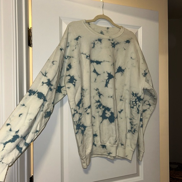 Tie Dye Sweatshirt Blue - Picture 1 of 4